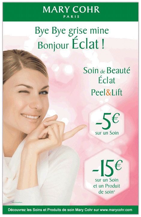 Jusqu'à -15% sur un produit et un soin Mary Cohr